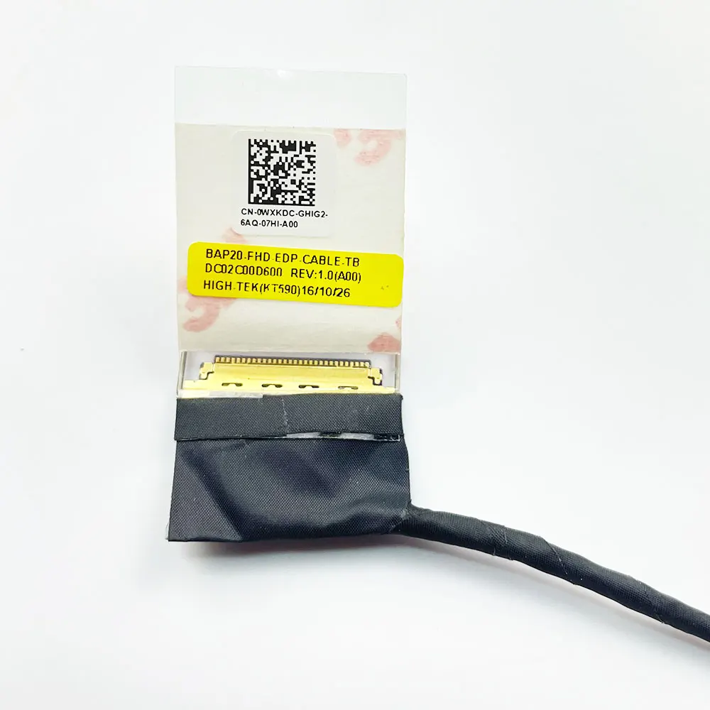 Dell ALIENWARE 17 R4 R5 P31E FHD LCD Display Camera cable 0WXKDC DC02C00D600 - Image 5