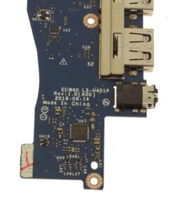 Dell Inspiron 7490 LS-H451P 0HT63C I/O Audio Headphone USB Port Switch Power Button Board - Image 5