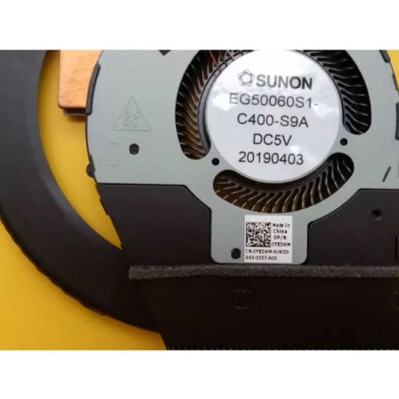 A++ Dell Latitude 5401 Cooling Fan Heatsink 02P5YP 0YX3WM - Image 3