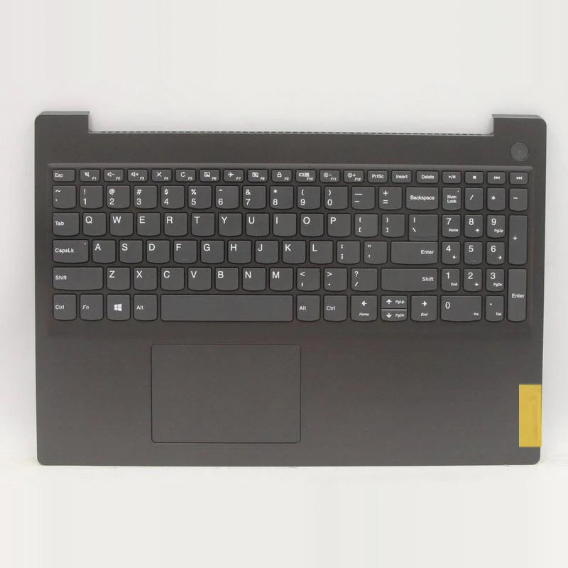 Lenovo V15 G1-IML palm rest case keyboard bottom cover touchpad 5CB1C17444 - Image 2