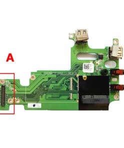 Alternative view of Dell Inspiron 14R N4010 RJ45 WLAN USB Audio VGA Board 0CPVP9 DAUM8TB14D0 0N3YXM DAUM8TB14F0 09Y3YW