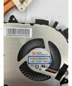 MSI GF63 MS-16R1/R3/R5 GF65 WF65 Cooling Fan Heatsink PABD08008SH N413 - Image 5