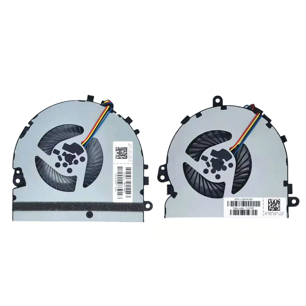 HP 15-DB 15-BW 15-DY 15-DR 15-DX 15-DA 250 255 256 G7 TPN-C130 TPN-C135 TPN-C136 Cooling Fan L20474-001 - Image 2