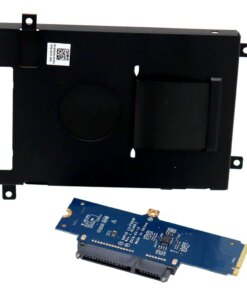 Alternative view of Dell Precision 7530 7540 M7530 M7540 M.2 NVEM SATA 2.5" HDD SSD Board Bracket