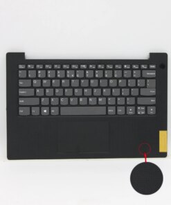 Alternative view of Lenovo V14 G2 ALC ITL palmrest case cover keyboard touchpad speaker 5CB1B96374 5CB1B96419 5CB1B96380 5CB1B96381