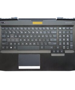 Alternative view of HP 15-CE TPN-Q194 palm rest case backlight keyboard touchpad cover L20535-001