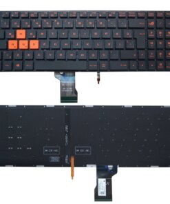 Alternative view of ASUS GL502 VS GL502VT GL502V GL502VM GL502VY - 0KNB0-662PLA00 CZ TR UK Latin Keyboard Backlight