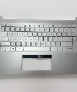 Alternative view of HP 14-FQ 14-DQ TPN-Q221 14S-DR FR L88200 L88206 L61506 L61507 -001 keyboard palm rest case cover