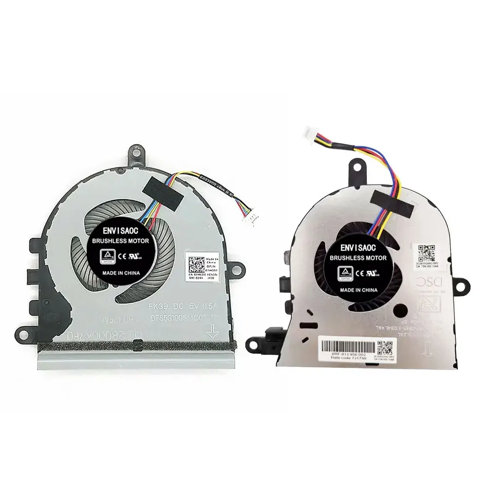 Dell Inspiron 15 5575 5570 5593 3533 3583 3584 3585 3593 3595 P75F 3501 3502 3505 cooling Fan - Image 2