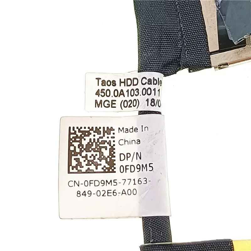 Dell Latitude 3480 3580 E3480 E3580 SATA HDD SSD Cable 0FD9M5 450.0A103.0011 - Image 4