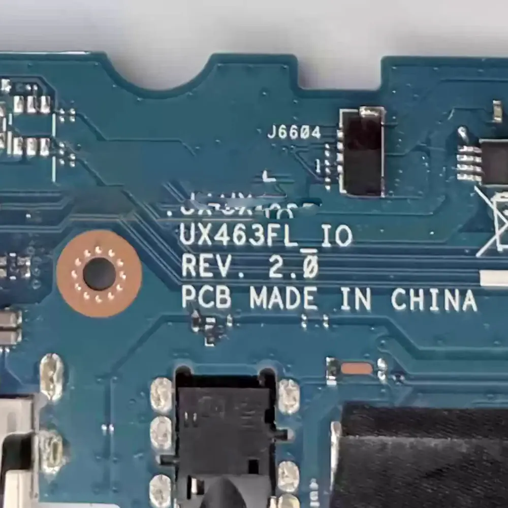ASUS Zenbook Flip 14 UX463 UX463F UX463FA UX463FL I/O Audio USB Port Power Button Board - Image 4