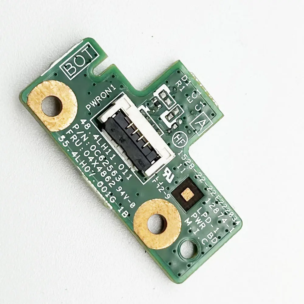 Lenovo ThinkPad L540 Power Button Board 04X4862 0C62563 48.4LH11.011 04X4863 - Image 5