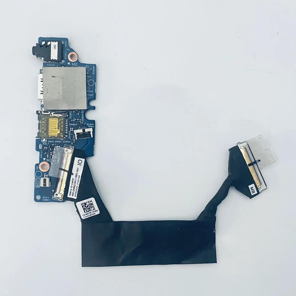 Dell Inspiron 7415 5410 5415 Fingerprint Reader Audio USB Power Button Board - Image 2