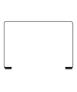 Alternative view of LCD display Frame Bezel Rubber Ring MacBook Pro A1706 A1708 A1989 A2251 A2338 A1707 A1990 A1278 A1286