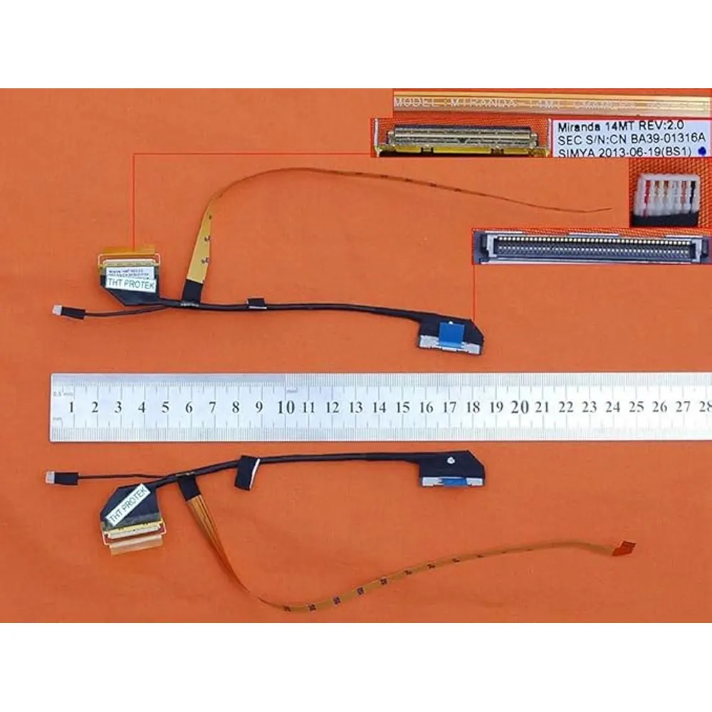 Samsung Book5 NP530U4E 530U4E 540U4E NP540U4E Screen LCD Display Flex Cable BA39-01316A - Image 2