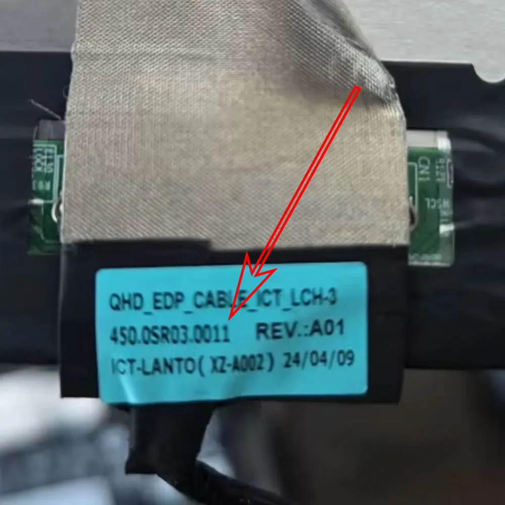 Lenovo ThinkPad P1 Gen 6 X1 Extreme Gen 6 LCD Display Cable 450.0SR04.0001 - Image 5