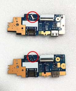 Lenovo ThinkPad E15 Gen 2 USB LAN Network Card RJ45 Power Button Board NS-C772 NS-D013 - Image 3