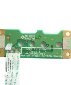 Alternative view of HP Compaq G70 G60 G50 Presario CQ50 CQ60 CQ70 Power Button Board Cable 48.4H503.011 50.4AH23.001