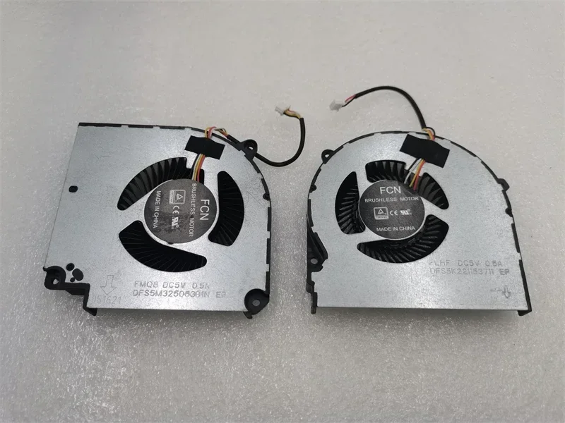 Cooler Fan CLEVO NH50ED FP15 DFS5K22B15673U FLHF DFS5K221153711 FMQ8 DFS5M325063B1N FLHJ 6-31-NH503-200 6-31-HN503-201 - Image 6