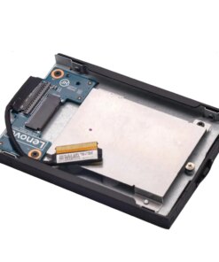Alternative view of OEM Lenovo ThinkPad T580 P52S M.2 NGFF SATA SSD Adapter Cable Bracket Caddy 01YR466