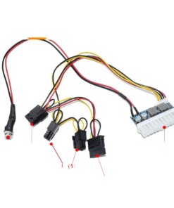 DC-ATX-160W 12V 24pin ATX PSU 12V 160W Switch ATX Pico MINI ITX PC Power Supply Cable