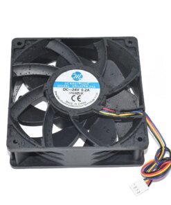 12cm 12038 DC12V DC24V DC48V 220V-240V IP68 Waterproof Cooling Fan HD12038L48B - Image 4