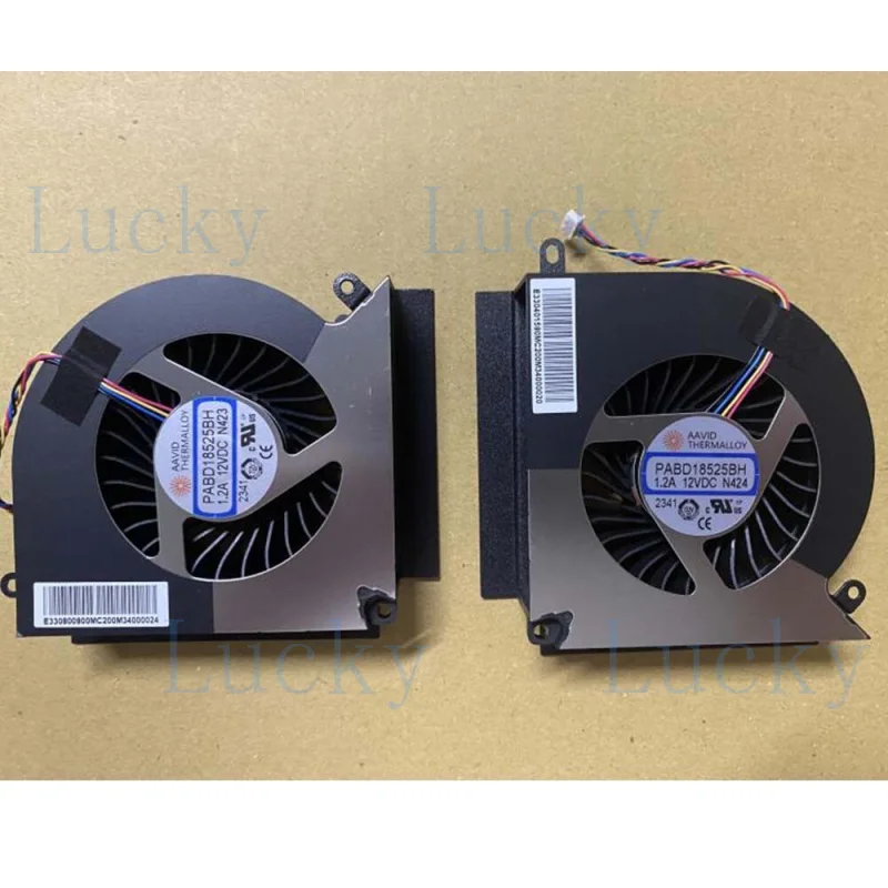 MSI 17H1 GT76 Cooling Fan PABD18525BH N423/ N424 PABD0A308SH N422 - Image 5
