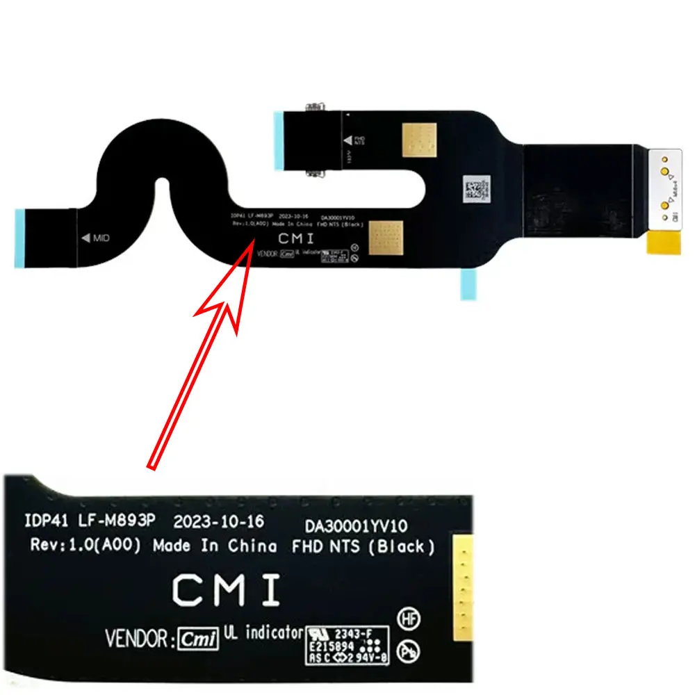 Dell XPS14 9440 OLED Video LCD Cable LF-M891P LF-M892P LF-M893P LF-M894P - Image 5
