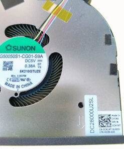 Cooling Fan DELL XPS 15 9500 9510 9520 Precision 5550 5560 5570 - Image 5