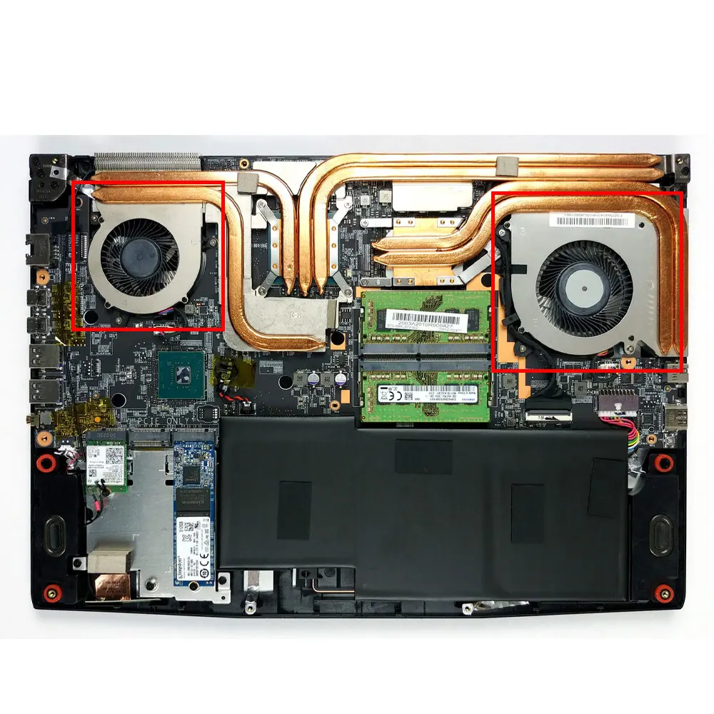 MSI GF63 MS-16R1 MS-16R2 MS-16R3 MS-16R4 MS-16R5 GF65 MS-16W1 16W2 WF65 Cooling Fan - Image 6