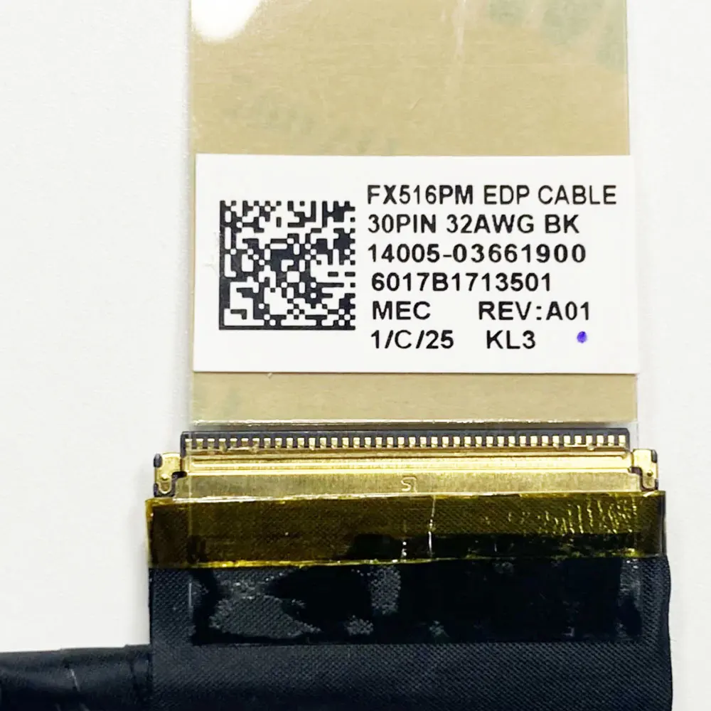 ASUS TUF Air Dash F15 FX516 FX516P FX516PE FX516PM FX516PR LCD LVDS Display Cable - Image 4