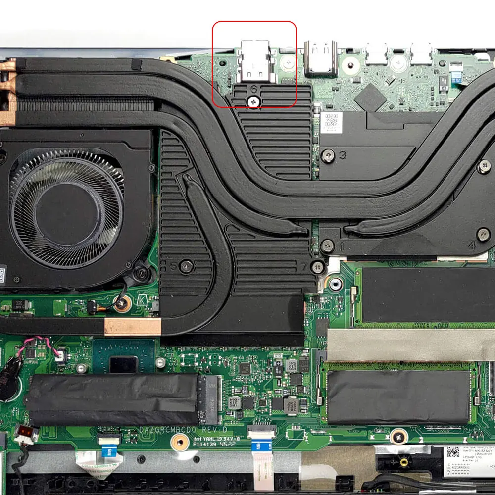 Acer Predator Helios Neo 16 PHN16-71 PH16-72 Neo 18 PH18-71 PH18-72 Charging Power port - Image 6