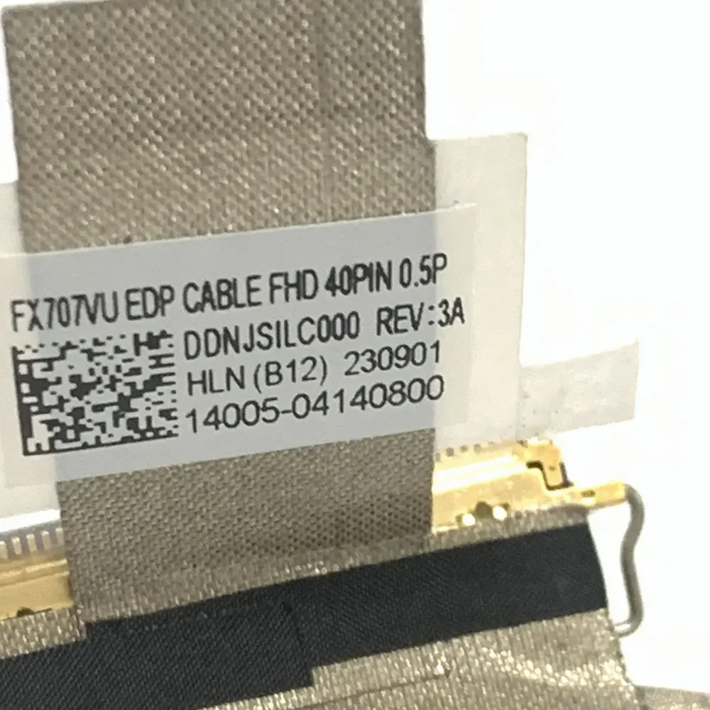 ASUS TUF Gaming A17 F17 FX707 FX707V FX707Z FA707 FA707R FA707N FA707X LCD Display Cable - Image 3