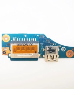 Alternative view of Dell Inspiron 7466 7566 7567 7467 USB SD Card reader board LS-D995P LS-D991P 0FVCXR 0CNM86