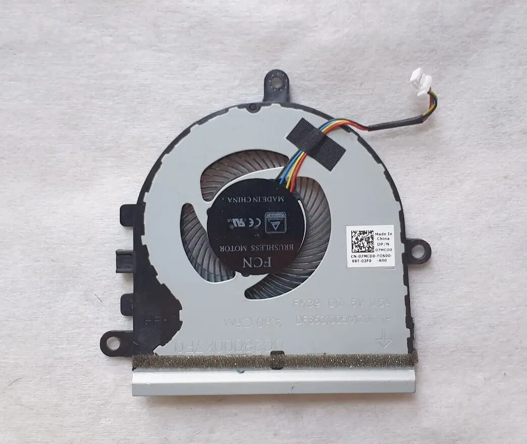 DELL Inspiron 15 5575 3505 Cooling Fan Heatsink 07MCD0 7MCD0 0RM12J RM12J AT21R0010R0 - Image 6