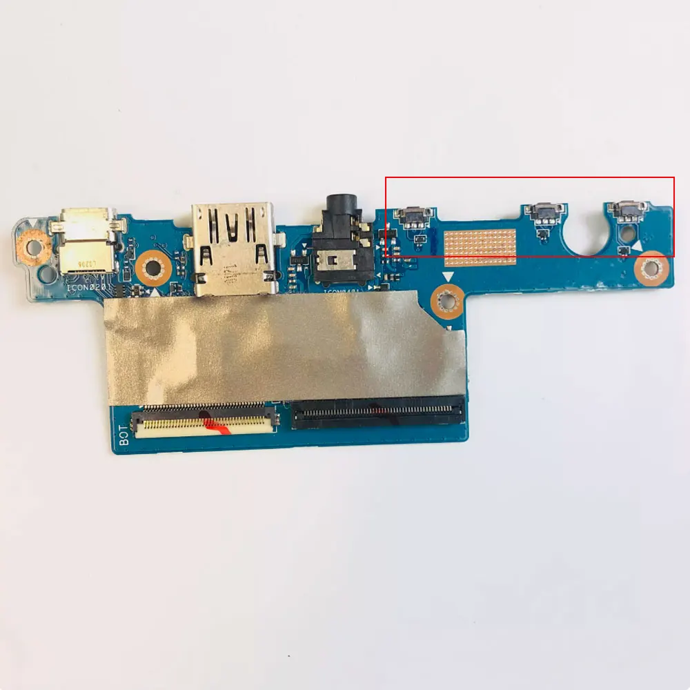 ASUS Chromebook C425 C425TA C433 C433TA C434 C434TA Audio USB USB-C TYPE-C Power Button Board - Image 6