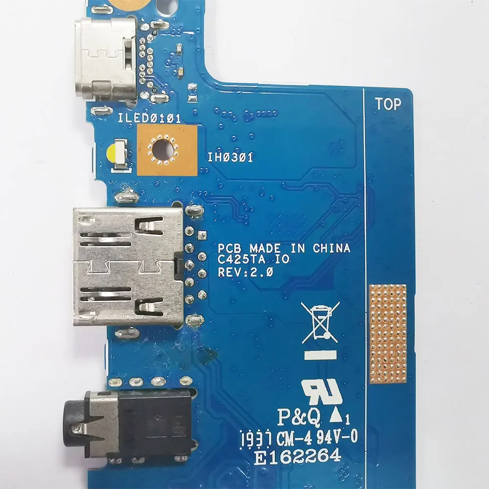 ASUS Chromebook C425 C425TA C433 C433TA C434 C434TA Audio USB USB-C TYPE-C Power Button Board - Image 4