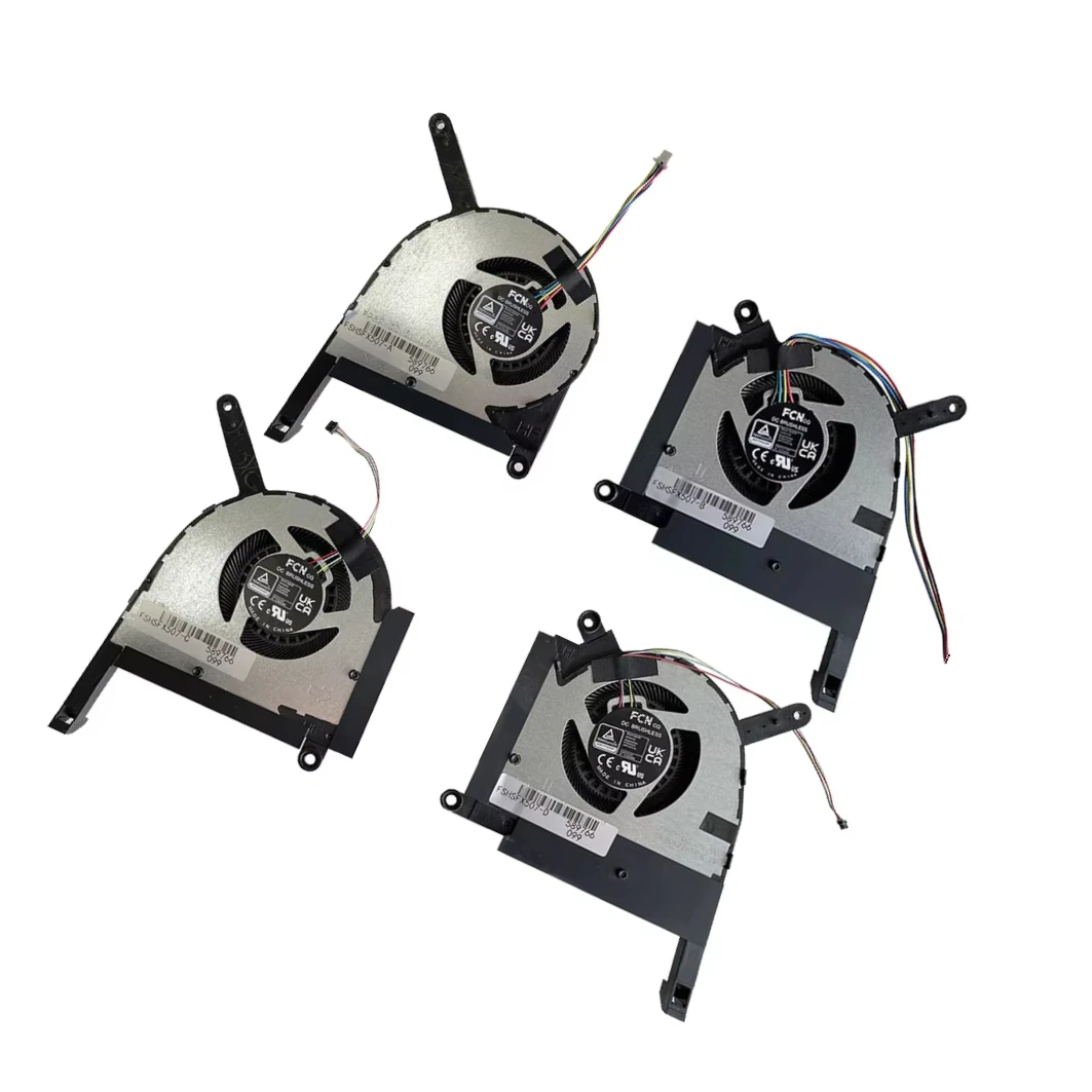 12V 5V Cooling Fan ASUS F15 FX507Z FA507R FA707 RTX3050 RTX3060 RTX3070 RTX4050 RTX4060 RTX4070 - Image 2
