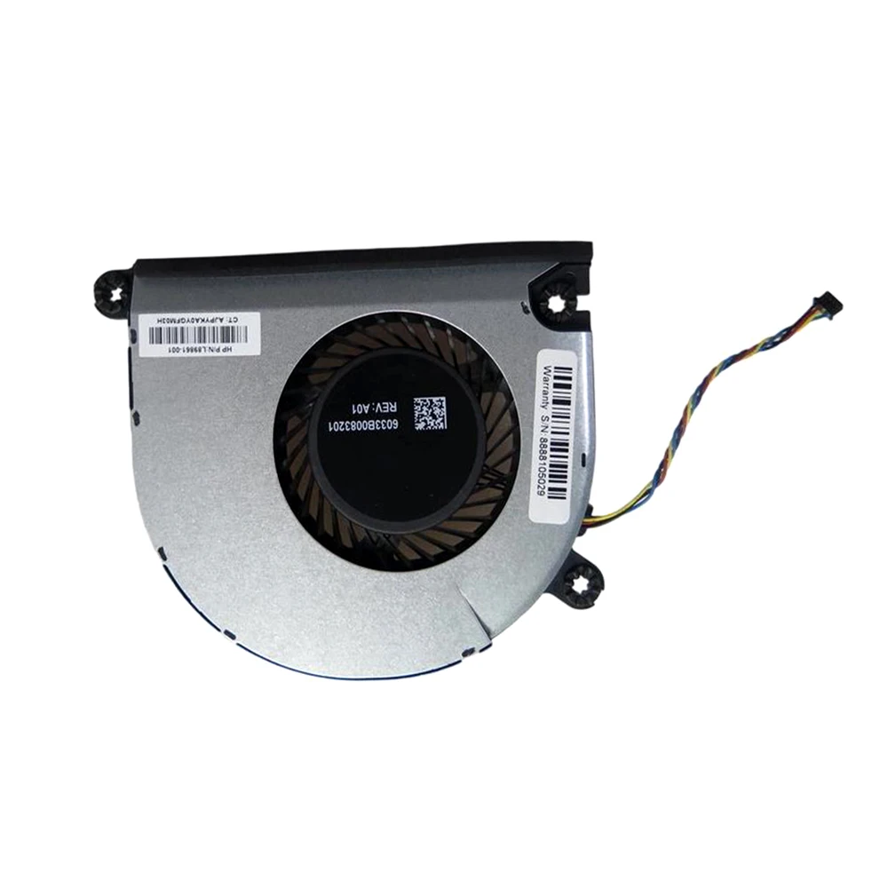 HP ProOne 400 G6 440 G6 600 G6 L89861-001 BAZB1118R2UP001 6033B0083201 Cooling Fan - Image 4