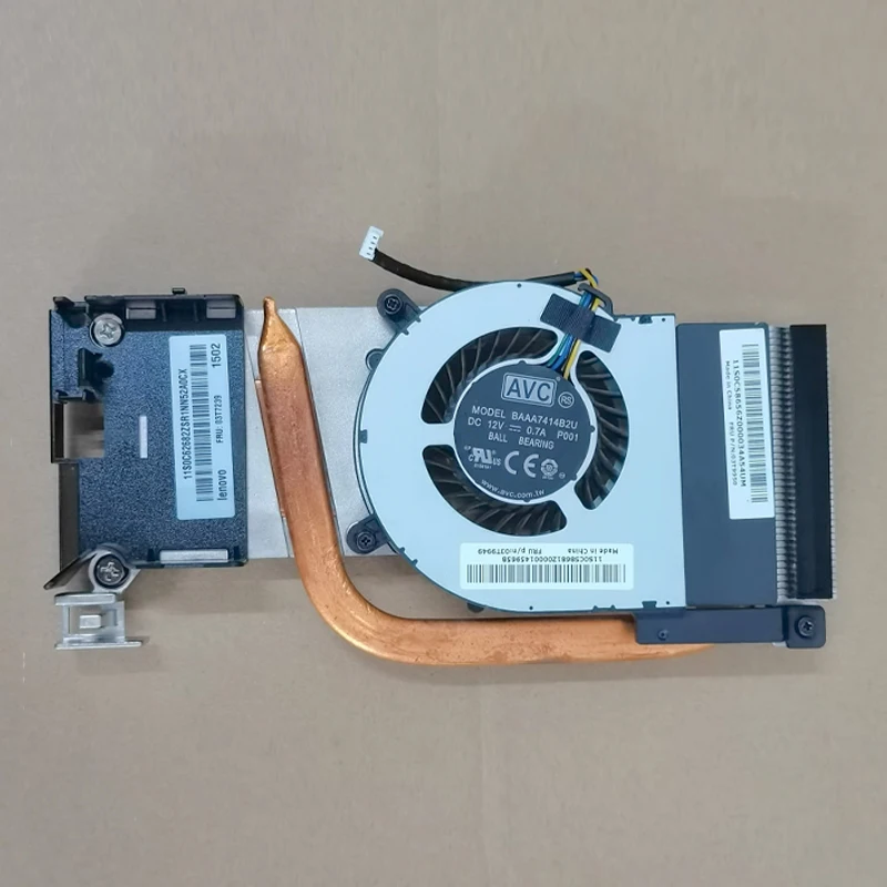 03T9949 03T9950 Lenovo ThinkCentre M73 M83 M93 M93P Cooling Fan BAAA7414B2U Heatsink - Image 2