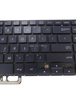 Alternative view of UI US Backlit Keyboard ASUS ZENBOOK PRO UX580G UX580GD UX580GE UX580VE UX580VD 0KNB0-4628UI00