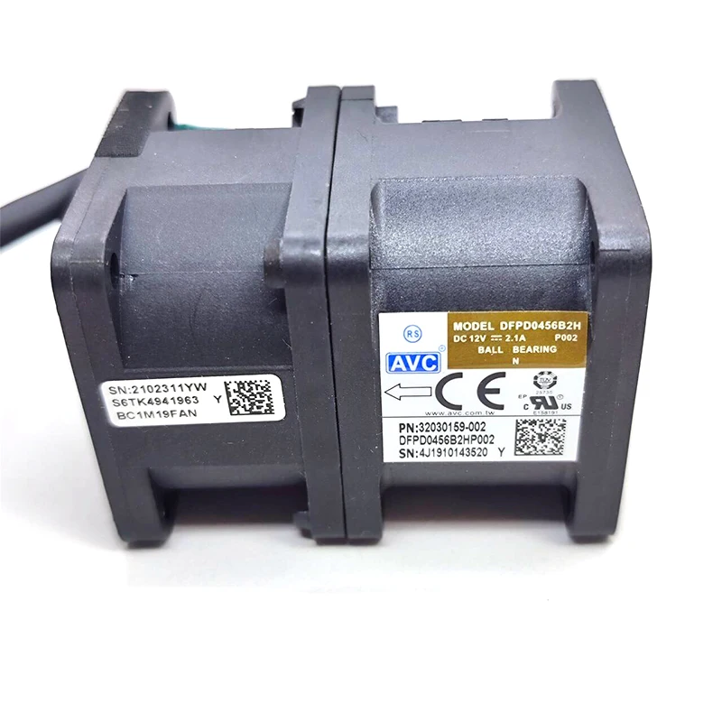 DFPD0456B2H 12V 2.1A 4cm 4056 server cooling fan turbocharged - Image 3