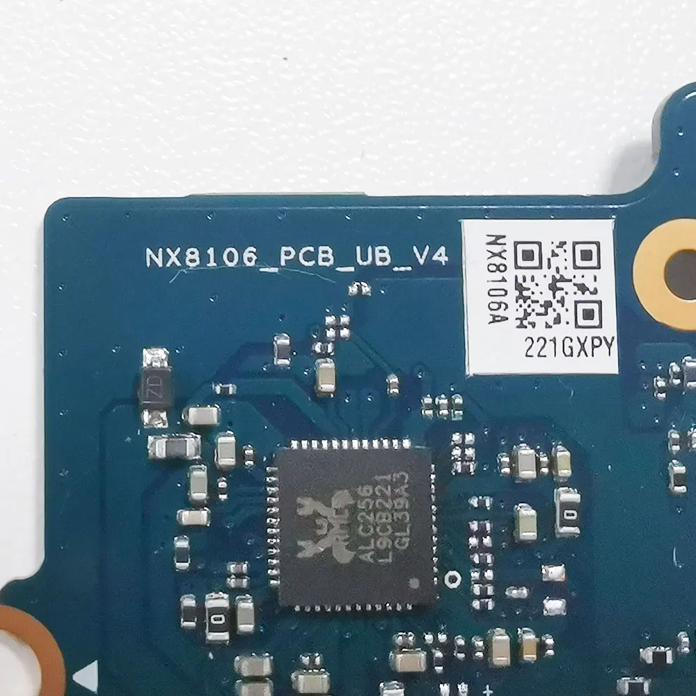Acer Spin 1 SP111-33 SP111-32 SP111-32N USB Audio Power Button Board NX8106_PCB_UB_V4 - Image 5