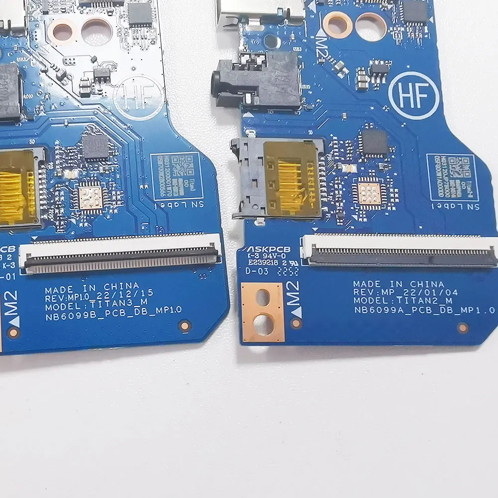 Samsung GALAXY BOOK 2 NP750XED USB Audio Port Board NB6099A BA83-04514A NB6099B BA83-05012A - Image 5