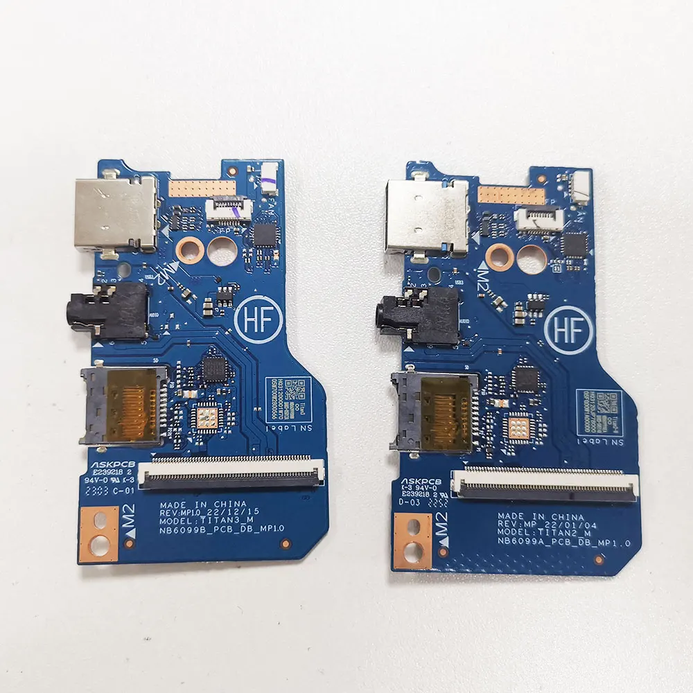 Samsung GALAXY BOOK 2 NP750XED USB Audio Port Board NB6099A BA83-04514A NB6099B BA83-05012A - Image 2