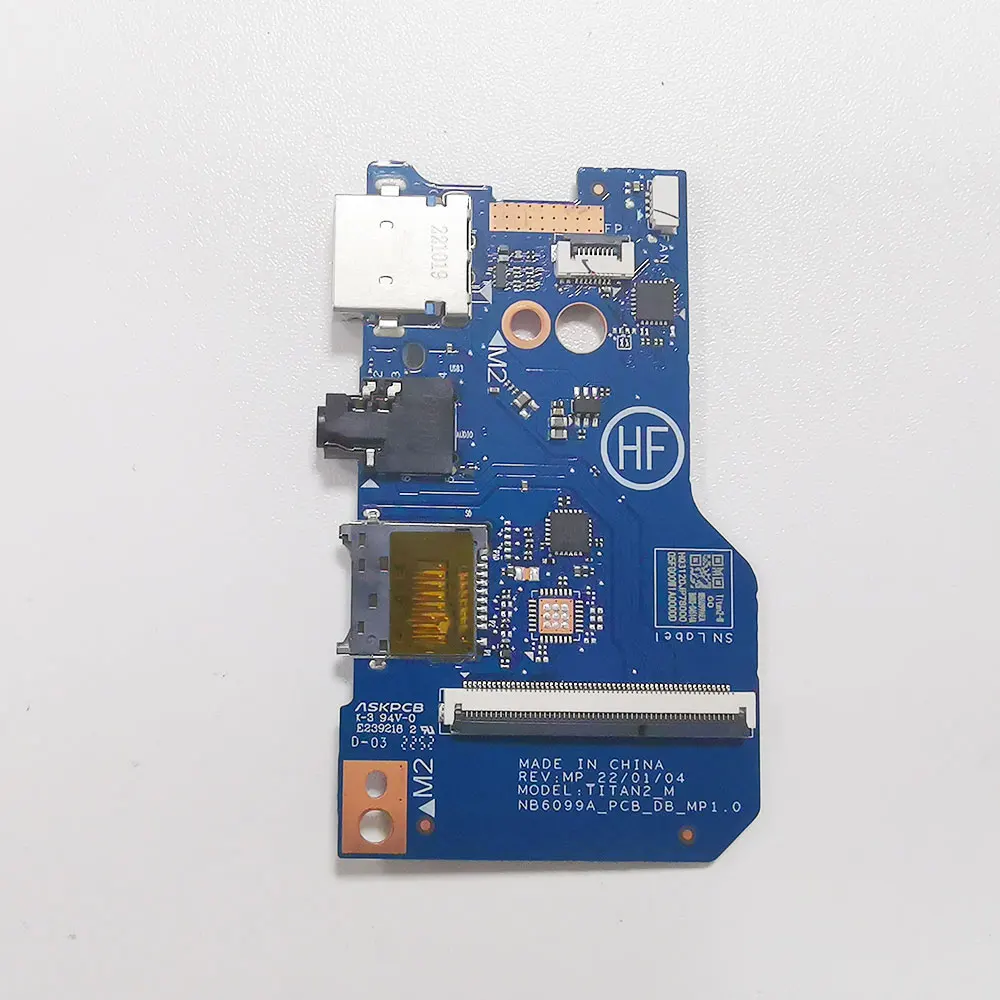 Samsung GALAXY BOOK 2 NP750XED USB Audio Port Board NB6099A BA83-04514A NB6099B BA83-05012A - Image 3