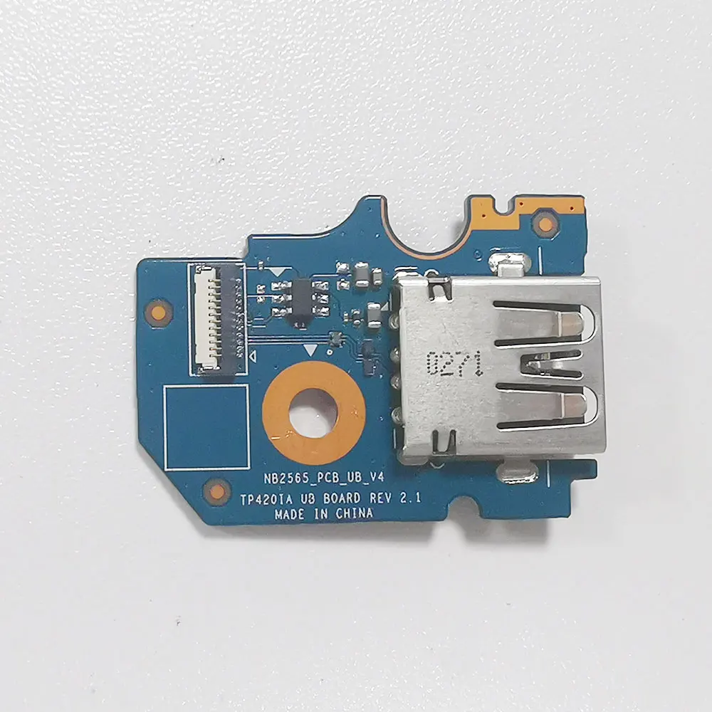 ASUS Vivobook Flip 14 TP420 TP420IA TP420UA TM420 TM420I TM420UA USB Port Board NB2565 TP420IA UB BOARD REV2.1 - Image 2