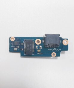 Alternative view of Acer TravelMate B3 Spin 11 B311-11 B311R-31 RJ45 USB Audio Port Power Button Board NB2372