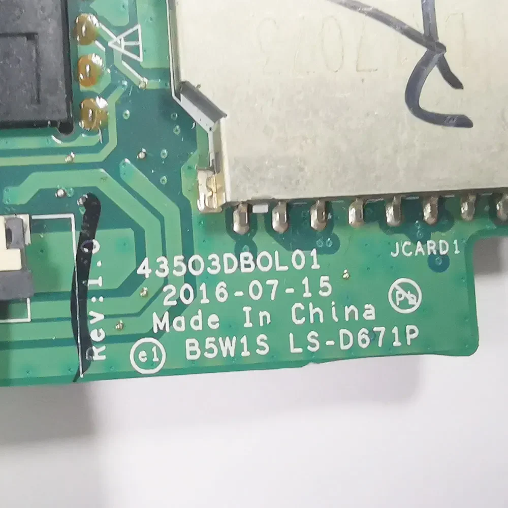 Acer Aspire ES1-523 ES1-533 ES1-572 ES1-524 ES1-731 ES1-732 Audio SD Card Reader USB Board B5W1S LS-D671P - Image 5