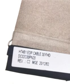 Alternative view of Video cable Lenovo ThinkPad T14S T14 P14S Gen 2 T490 T495 P43S e DC02C00PP20